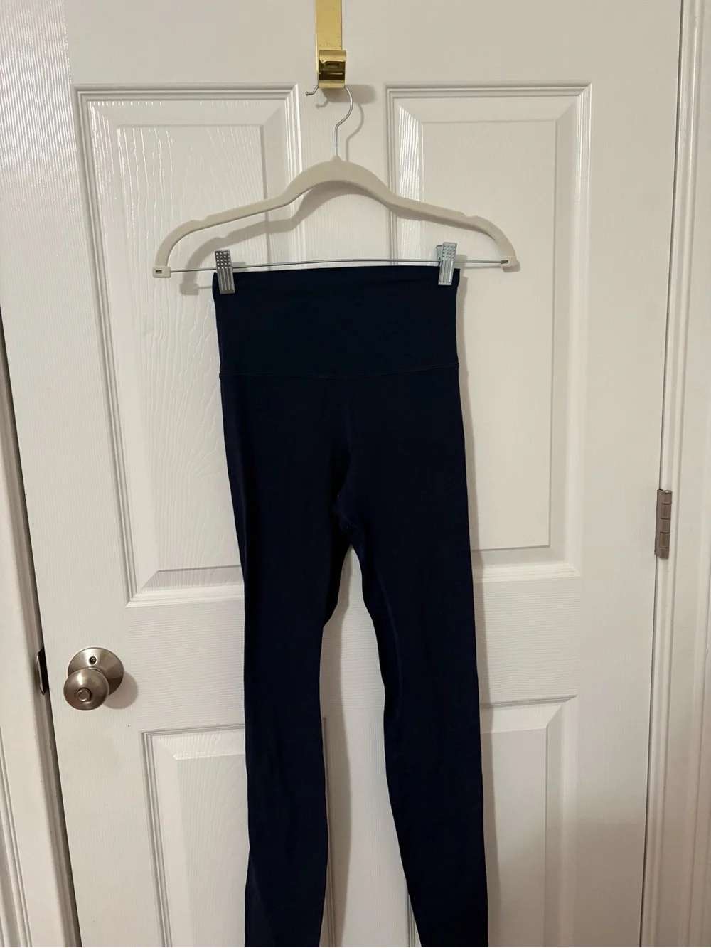 lululemon athletica Navy High-Rise Girls Leggings Worn a Couple Times EUC